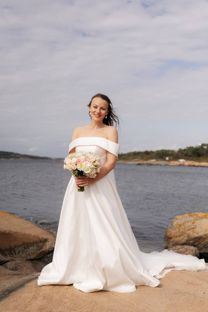 bryllup hvaler vakker brud havet