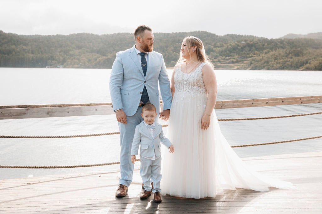 harstad bryllup havet fotograf heidi henriksen